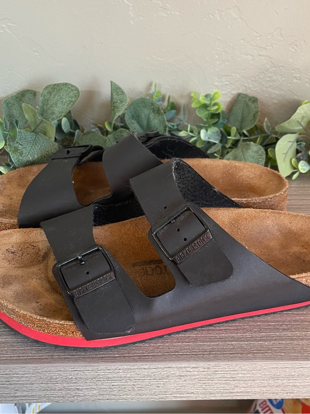 Birkenstock Arizona Super Grip SL Professional Birko-Flor EU 44 Narrow Sandal